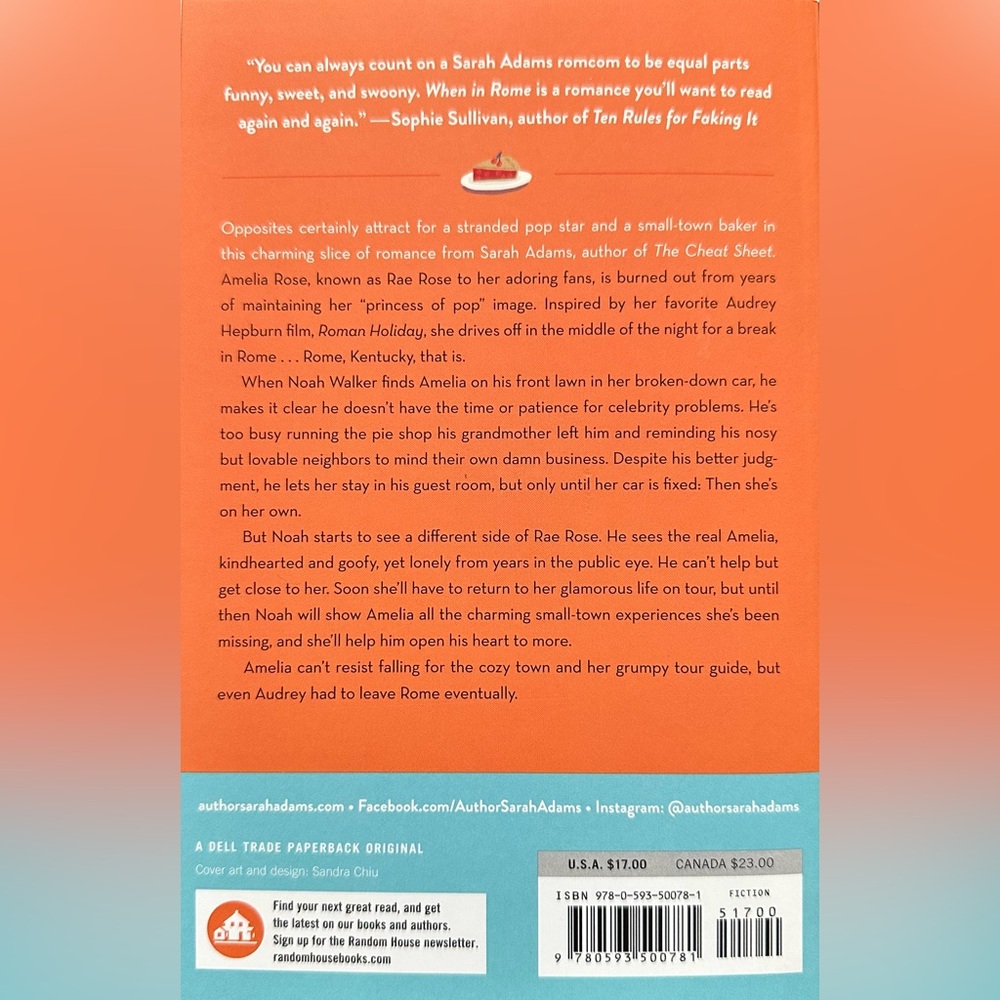 When in Rome by Sarah Adams - Picture 2 of 2